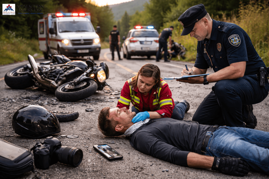 minor injury claim in Gilmer County