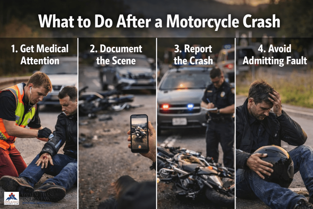 motorcycle accidents in Ellijay