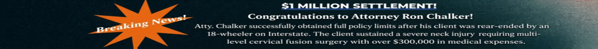 Breaking News Banner